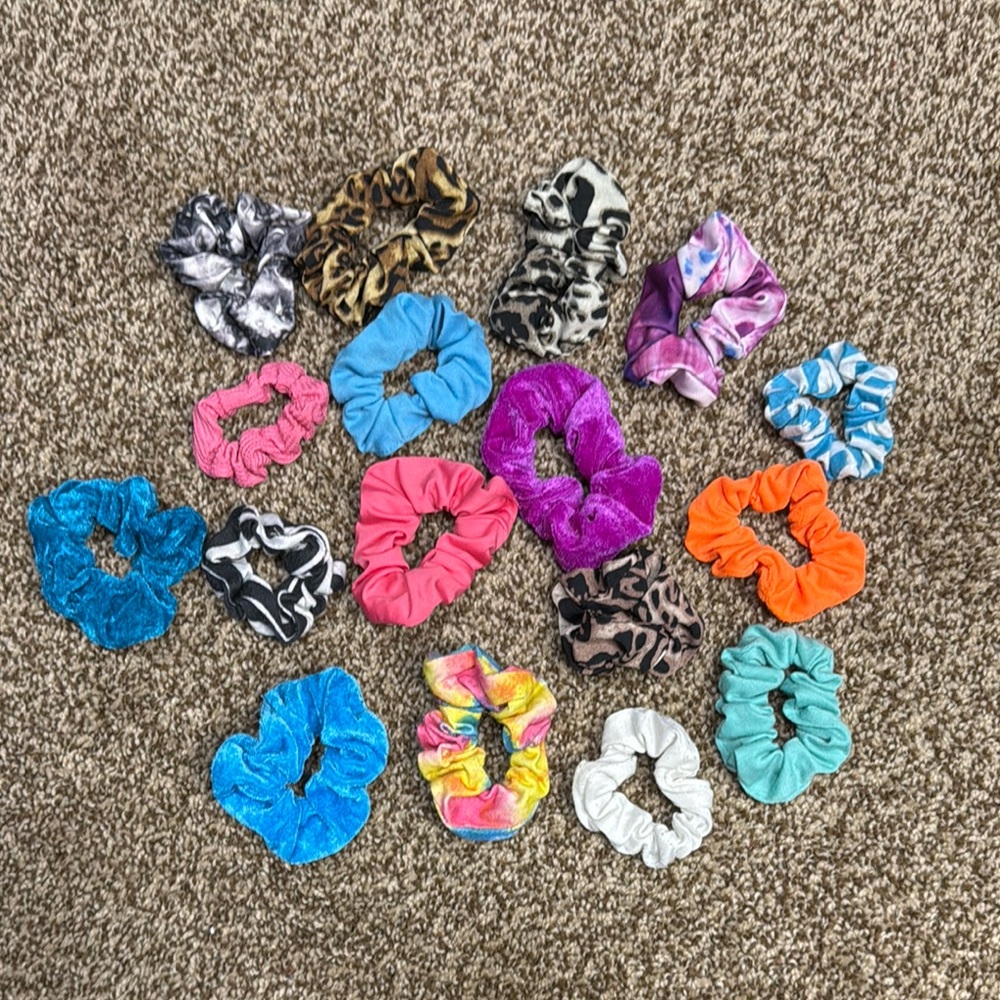 Colorful Scrunchie Set for Kids